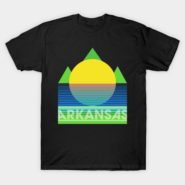 Neon Arkansas T-Shirt by rt-shirts